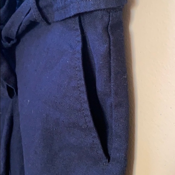 J crew factory Tie-waist short in linen-co… - Picture 3 of 6